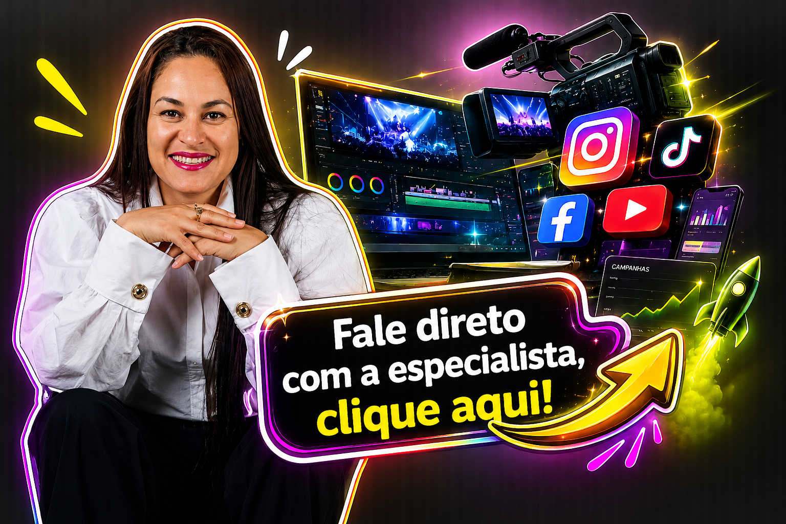 Fale direto com a especialista Monique Freitas no Instagram